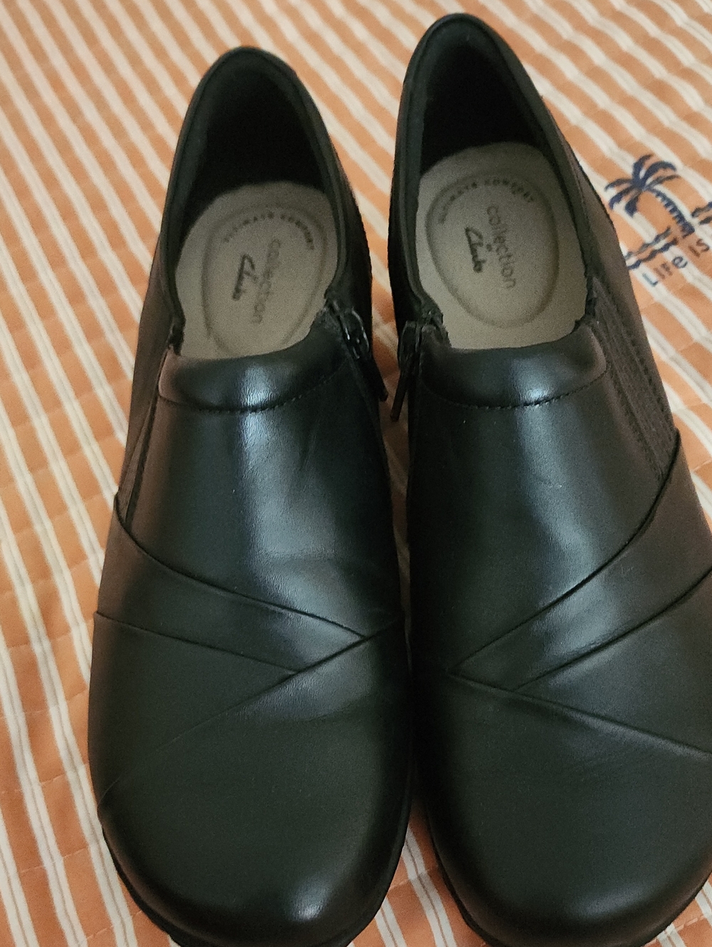 Clarks Channing Essa Slip On  Bootie Shoes